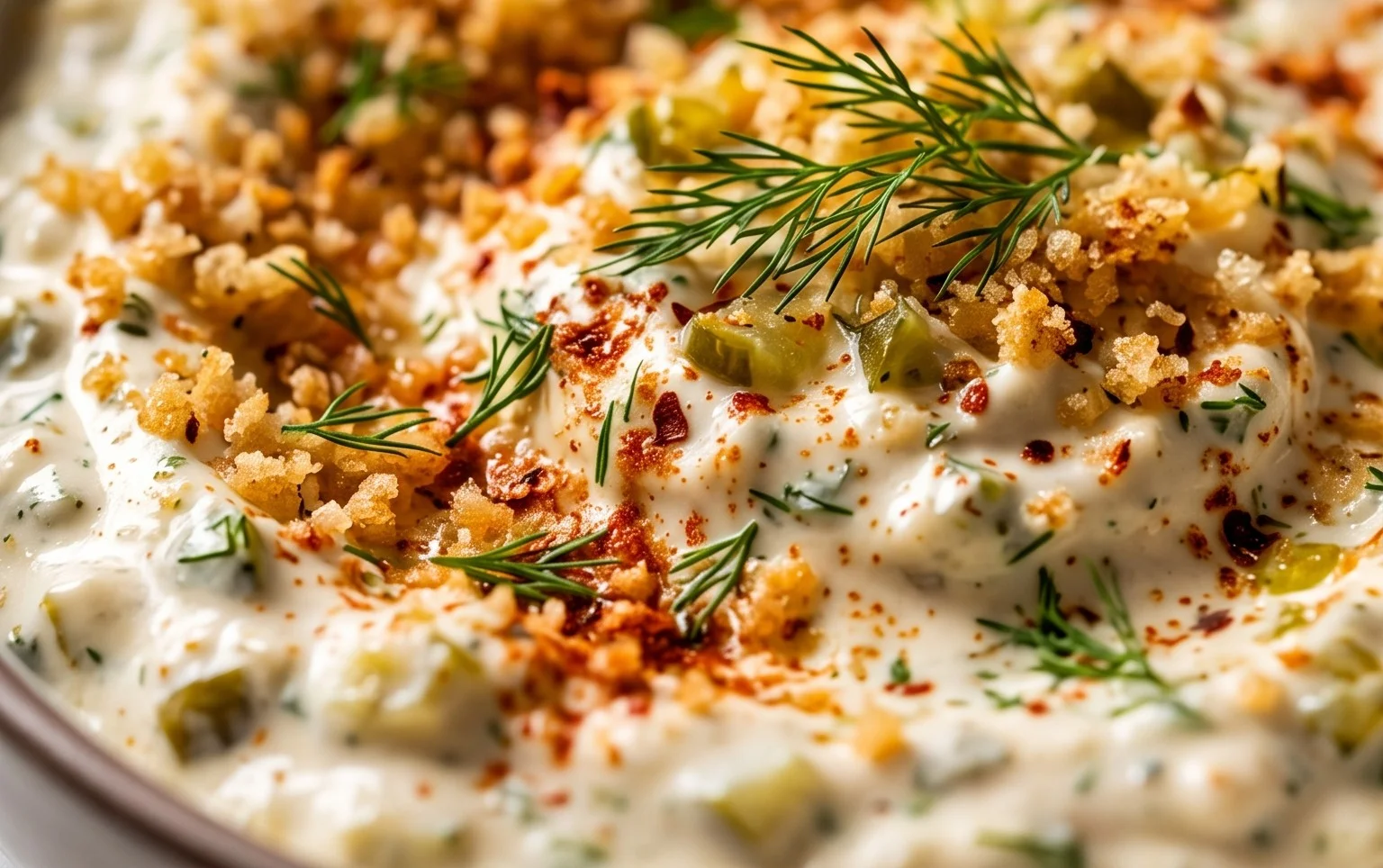 Easy Fried Pickle Dip (Dairy-Free Option)