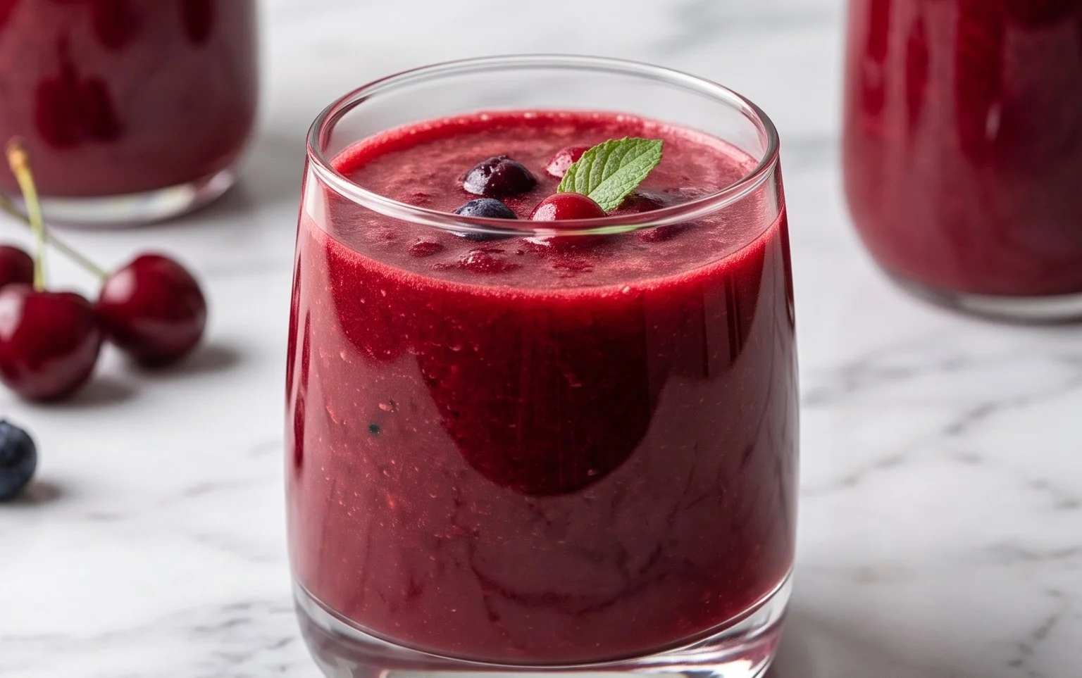 Watermelon Cherry Berry Beet Juice