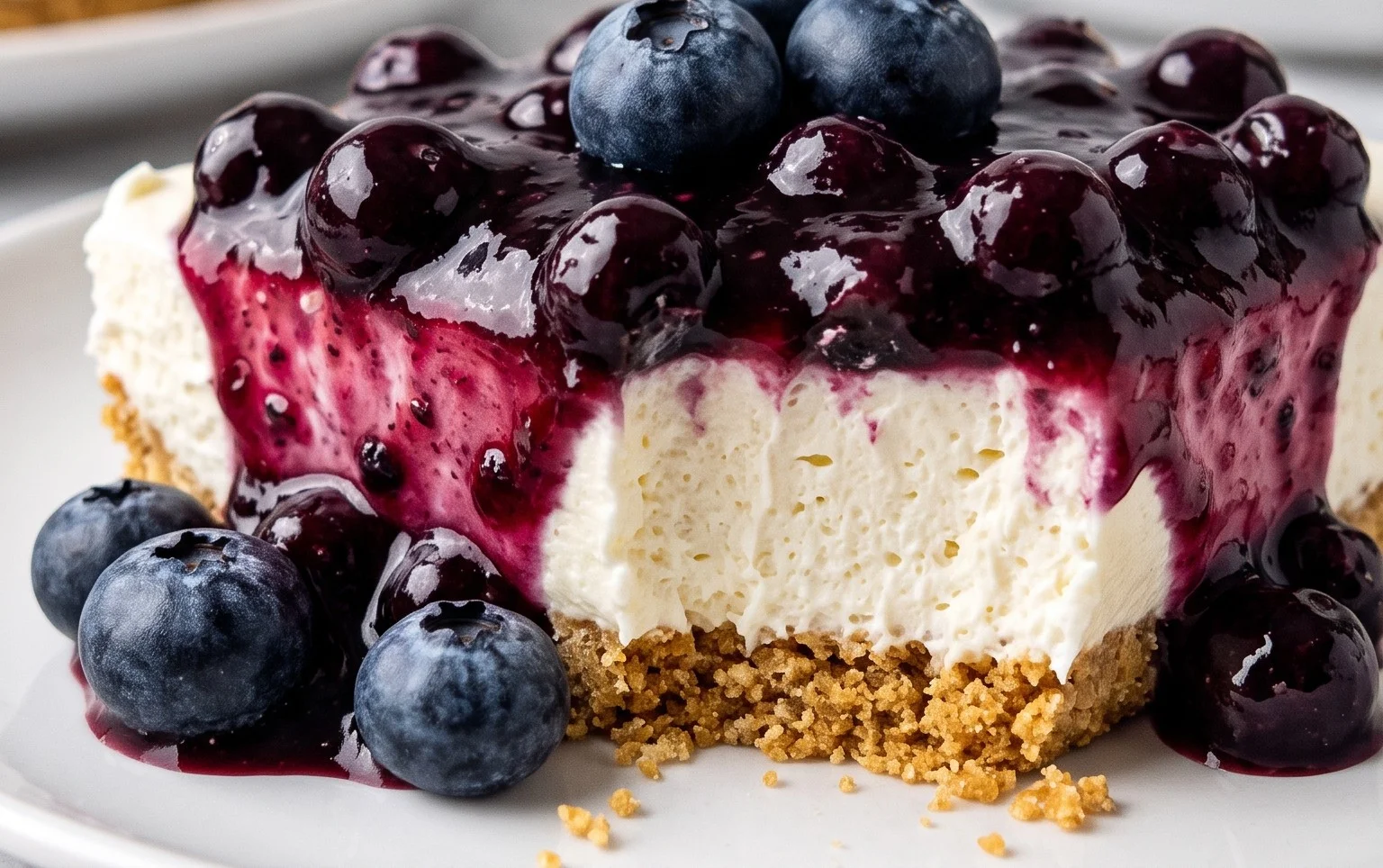 No-Bake Blueberry Yum Yum