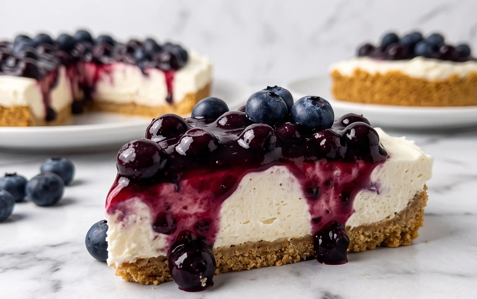 No-Bake Blueberry Yum Yum