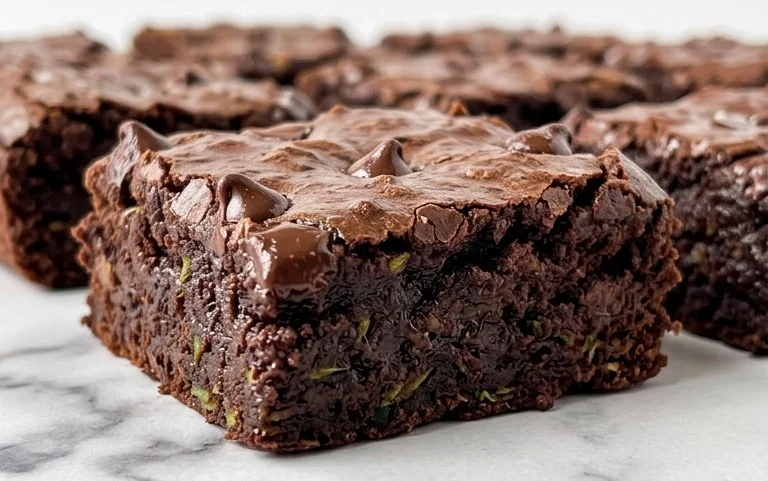 Zucchini Brownies (gluten-free, dairy-free options)