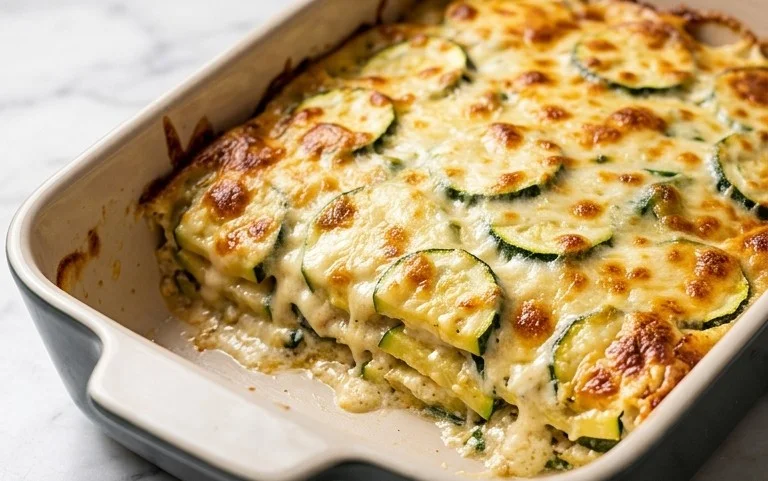 Cheesy Baked Zucchini Casserole
