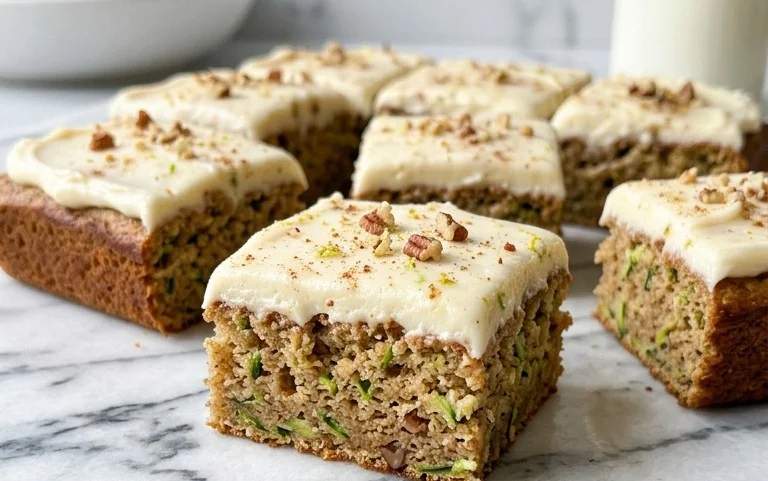 The Best Zucchini Bars